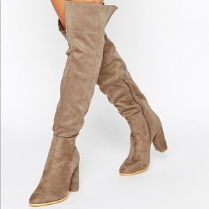 Daisy Street Thigh high boot